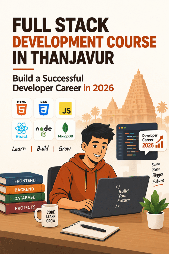 Full Stack Development Course in Thanjavur